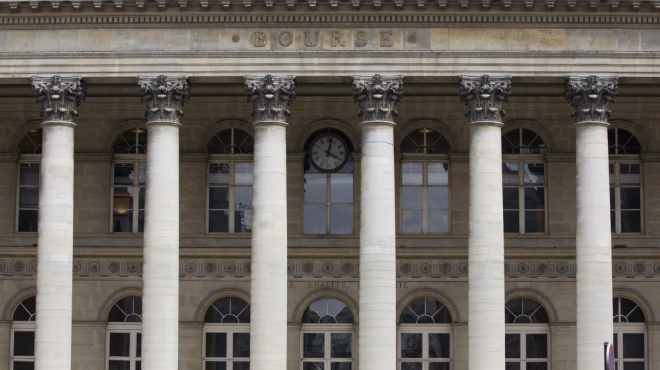 Borsa: Europa positiva in chiusura, Parigi +0,84%, Londra +0,13%