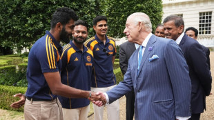 India's cricket stars consoled by King Charles after Lord's defeat