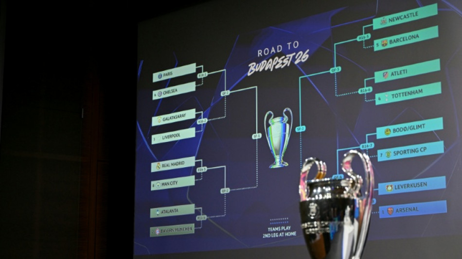 Real Madrid face Man City, PSG draw Chelsea in Champions League last 16