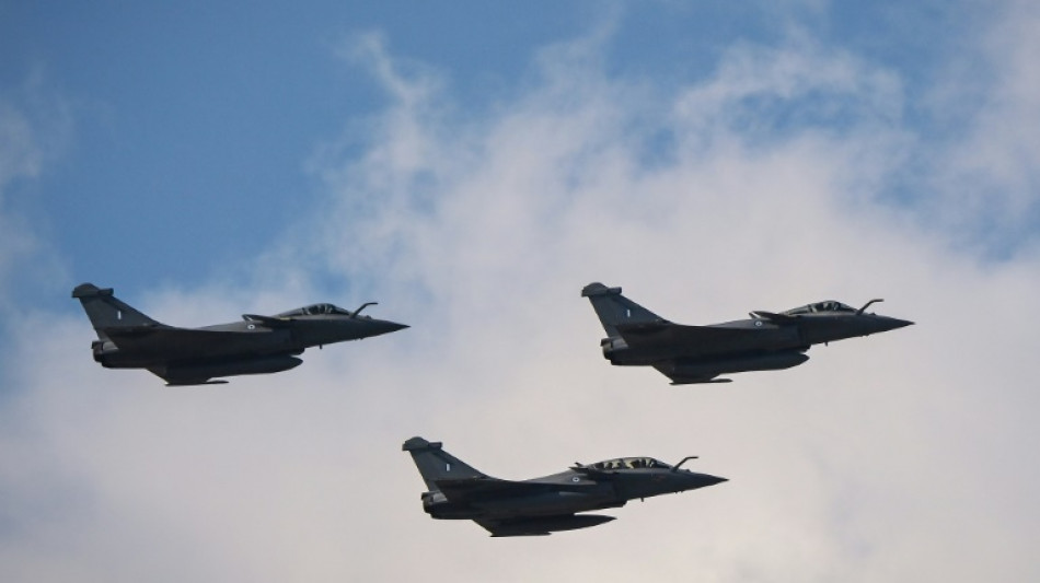 La Gr&egrave;ce r&eacute;ceptionne ses premiers Rafale livr&eacute;s par la France