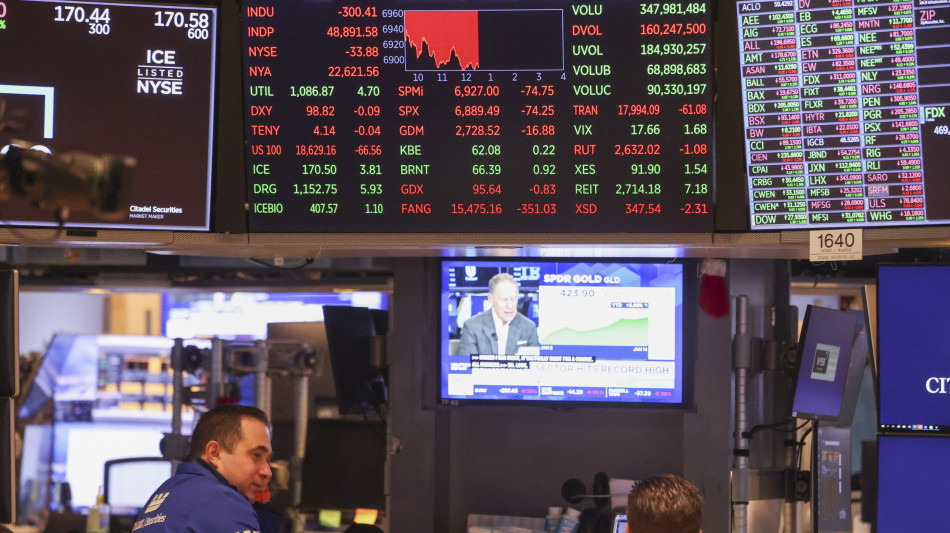 Wall Street accelera con Trump sui dazi, Dj +1,33%, Nasdaq +1,23%