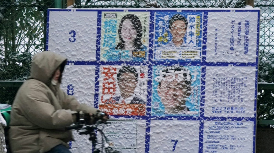 Takaichi on course for landslide win in Japan election