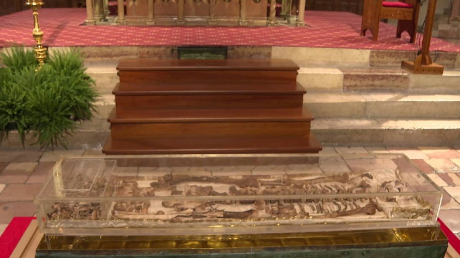 St Francis relics go on public show for first time in Italy
