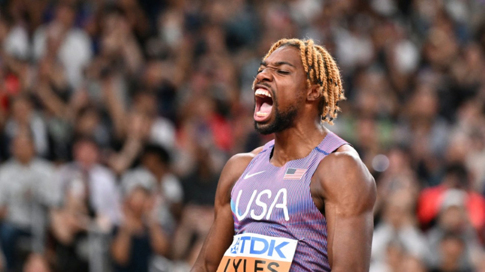 Wie Bolt: Lyles stürmt zum vierten 200-m-Gold