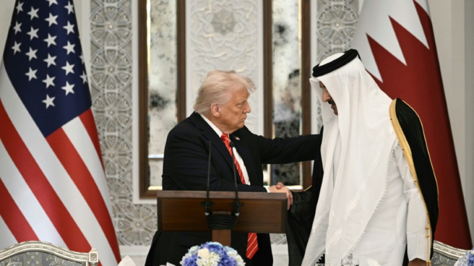 Trump à Abou Dhabi après avoir été fêté à Ryad et Doha