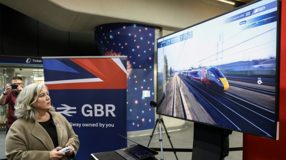 UK's renationalised trains to get Union Flag makeover