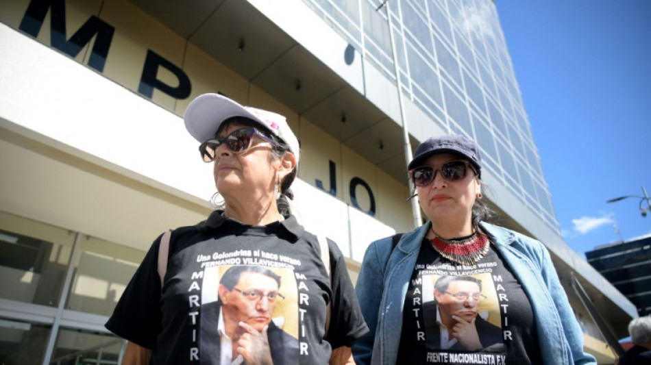 Ecuador charges trio in presidential hopeful's assassination