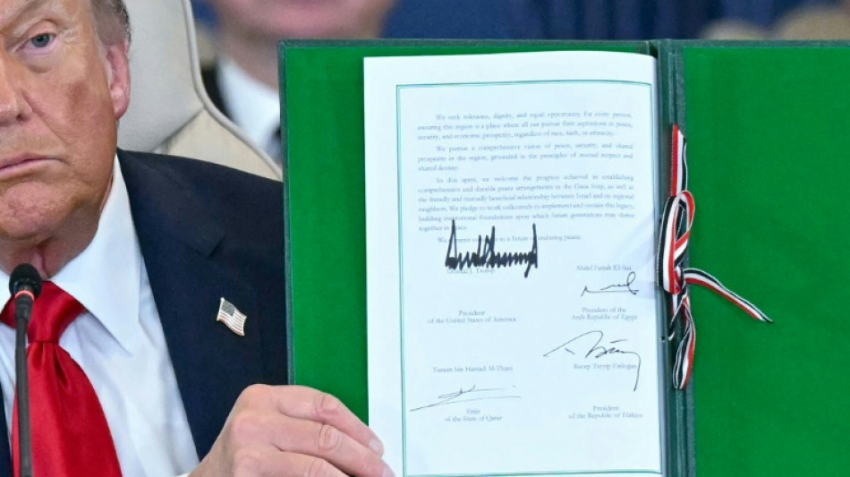 'Temos paz no Oriente Médio', proclama Trump na cúpula sobre Gaza no Egito