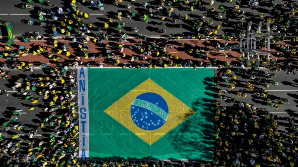 Milhares de apoiadores de Bolsonaro v&atilde;o &agrave;s ruas ap&oacute;s san&ccedil;&otilde;es dos EUA