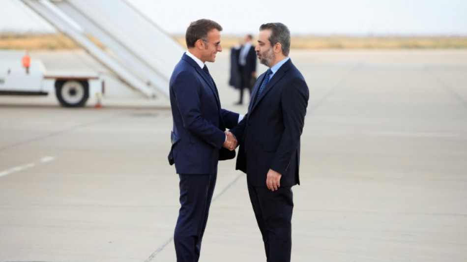 Macron in Syrien eingetroffen - Erste Visite eines westlichen Staatschefs seit Assad-Sturz
