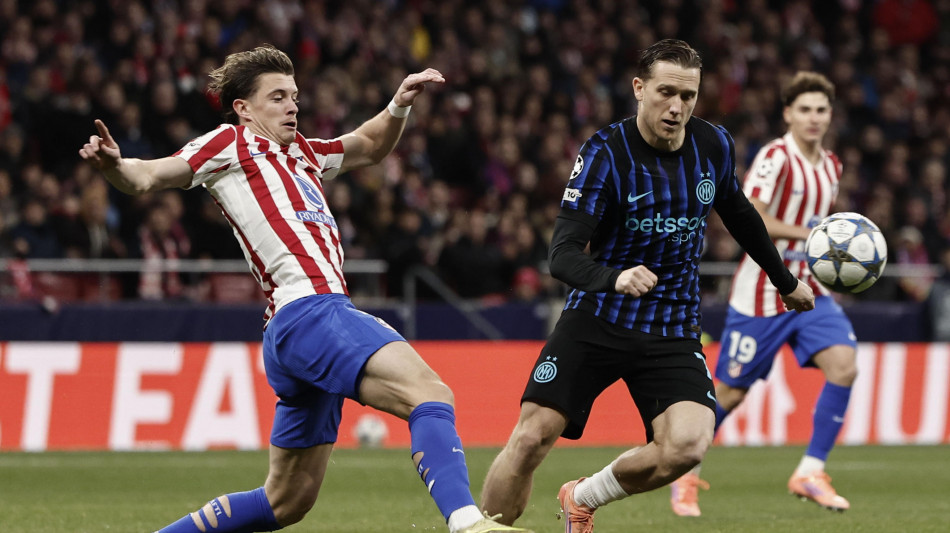 Champions: l'Inter cade a Madrid, Atalanta travolgente