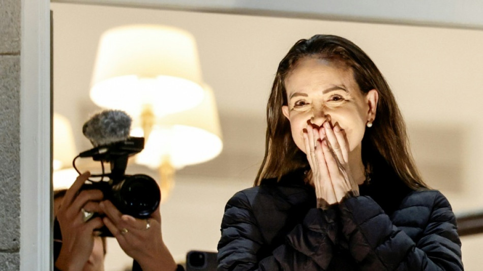 Dark, wet, choppy: Machado's secret sea escape from Venezuela