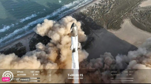 Lancement de la mégafusée d'Elon Musk Starship, après deux explosions