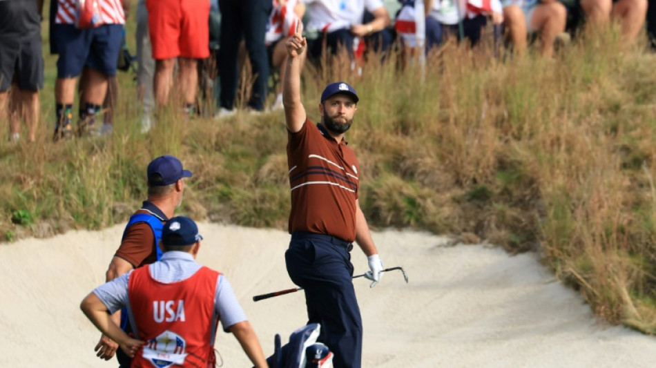 Unbeaten Rahm sparks Europe to historic five-point Ryder Cup lead
