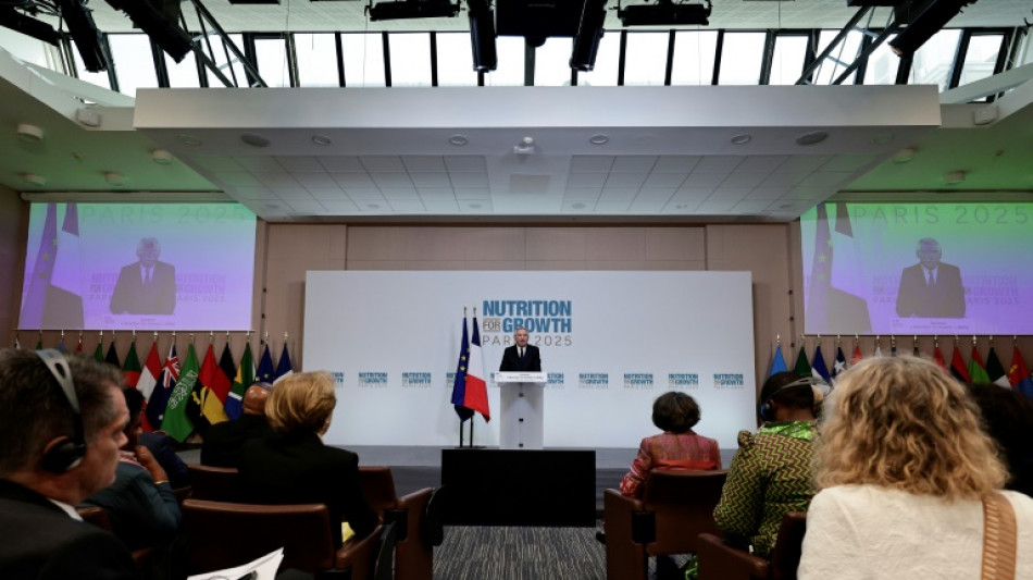 Sommet contre la malnutrition: des dons annoncés mais le défi financier persiste