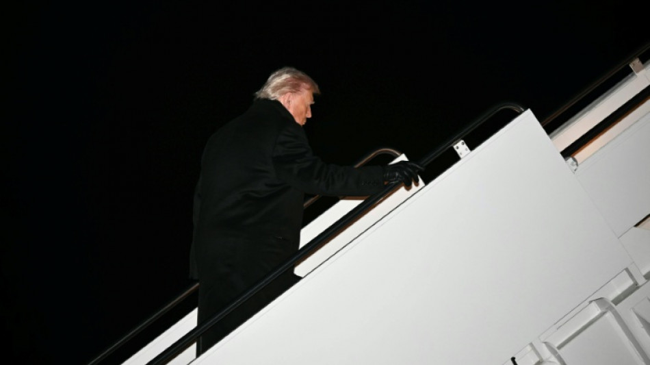 Trumps Ankunft in Davos verz&ouml;gert sich wegen Flugzeugpanne um drei Stunden