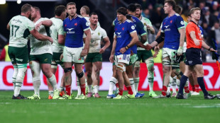 Rugby: la France encore battue par l'Afrique du Sud, deux ans apr&egrave;s le cauchemar du quart de finale