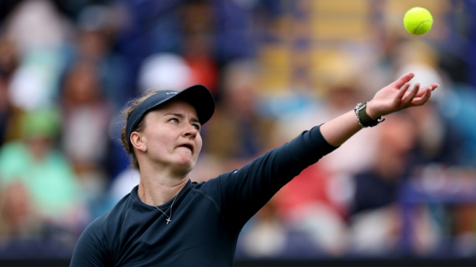 Krejcikova suffers injury scare ahead of Wimbledon defence