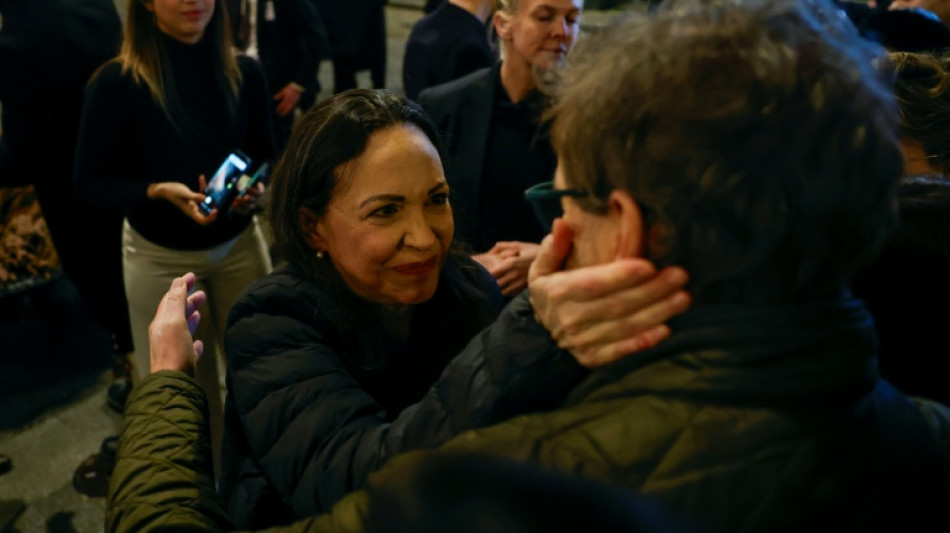 Mar&iacute;a Corina Machado faz primeira apari&ccedil;&atilde;o p&uacute;blica ap&oacute;s 11 meses