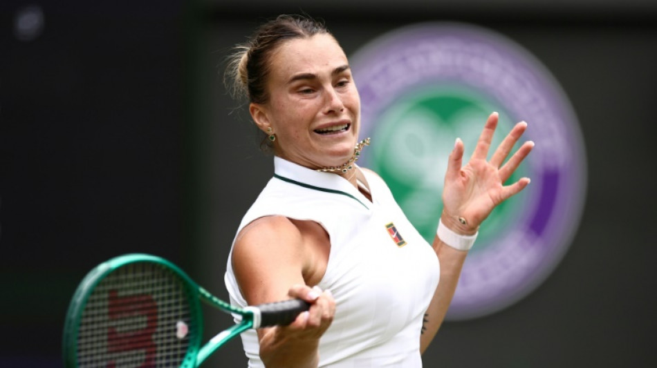 Sabalenka sets up Wimbledon third-round clash with Ostapenko