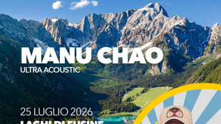 Manu Chao ai Laghi di Fusine per il No Borders Music Festival