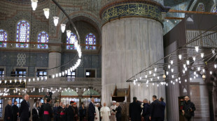 Le&atilde;o XIV visita a Mesquita Azul de Istambul