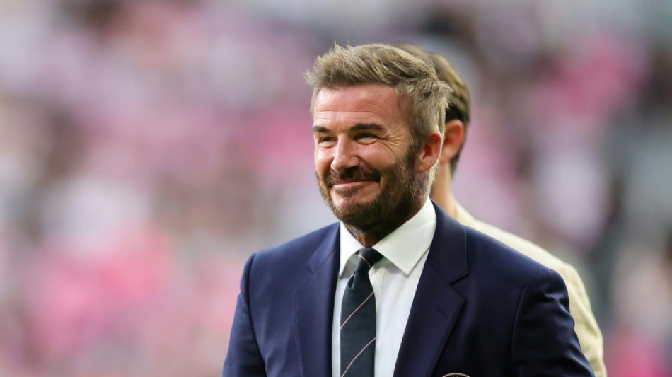 Beckham becomes first British billionaire sportsman