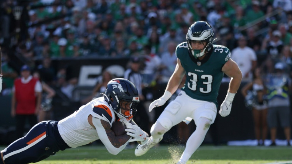 Broncos rally snaps Eagles unbeaten record, Ravens slump deepens