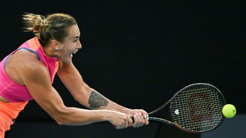 Sabalenka estreia com vit&oacute;ria no Aberto da Austr&aacute;lia