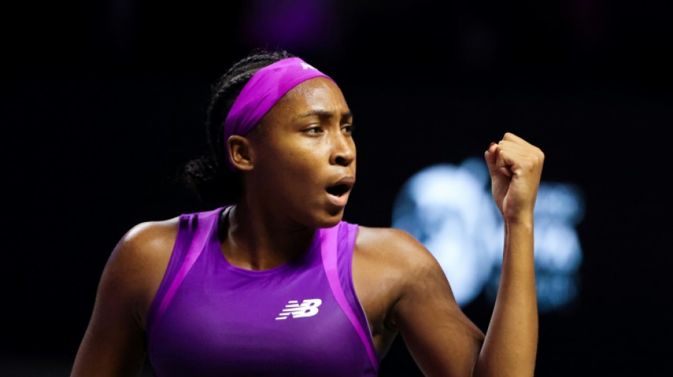 Gauff derriba a Sabalenka y jugar&aacute; la final del Masters WTA ante Zheng