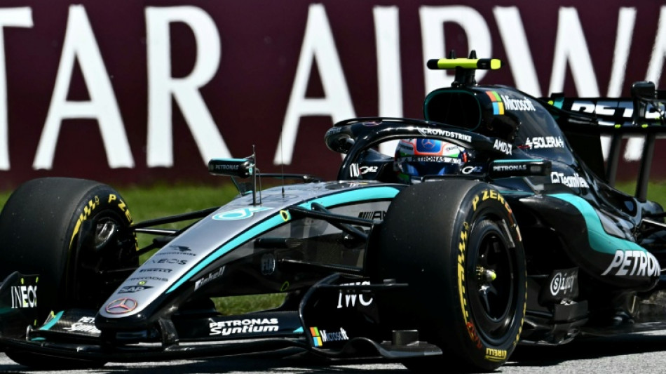 Antonelli scores 'double top' for Mercedes as Russell warns of McLaren threat