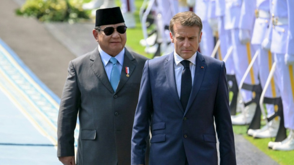 En Indonésie, Macron et Prabowo appellent à des "progrès" en juin vers une reconnaissance mutuelle" Israël-Palestine